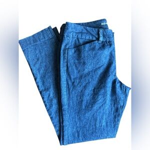 Old Navy Pixie Mid-Rise 0 Regular Blue Jeans Excellent Business Casual